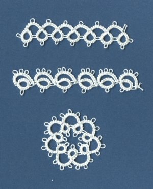 rings and chains tatting examples