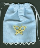 bag with small butterfly