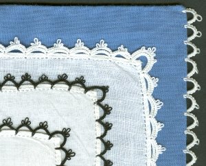 edging round a corner